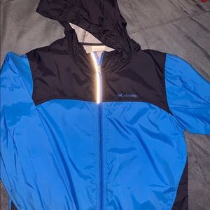 Barely worn Columbia Jacket 2 tone blue